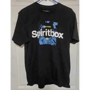 SpiritBox Band Tee 2023 Eternal Blue Tour Dates‎ Concert Merch Metal VIP Shirt M